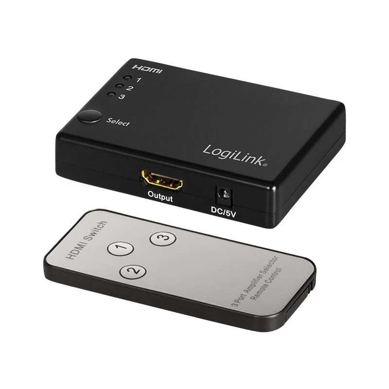 Switch de vídeo HDMI LogiLink HD0042