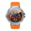 Smartwatch BlitzWolf BW-AT5 laranja com Bluetooth e medidor de frequência cardíaca