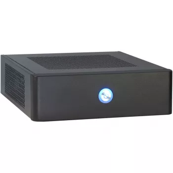 Caixa de PC Inter-Tech ITX-601 Desktop preto