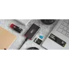 Emtec X210 ELITE 2 TB USB Type-C 3.2 Gen 2 (3.1 Gen 2) preto, vermelho