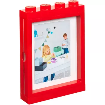 Moldura de fotografias room copenhagen LEGO Bright Red 41131730 — moldura decorativa de mesa, vermelho vivo