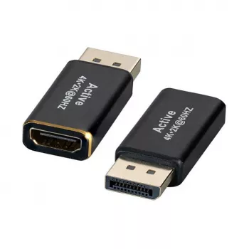 EFB-Elektronik Adaptador DisplayPort, ficha DP, para conector fêmea HDMI tipo A, 4K 30HZ Fabricante: EFB Elektronik (EB484-4K30)