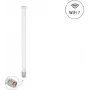 Antena WiFi 7 omnidirecional para exterior DELOCK 81455 tipo N 4,5–6,6 dBi 32 cm polarização vertical branca