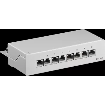 Goobay 62063 - RJ-45 - Cat6a - S/UTP (STP) - 22/26 - cinzento - instalação em rack (62063)