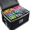Conjunto de marcadores de álcool Extralink 168 peças