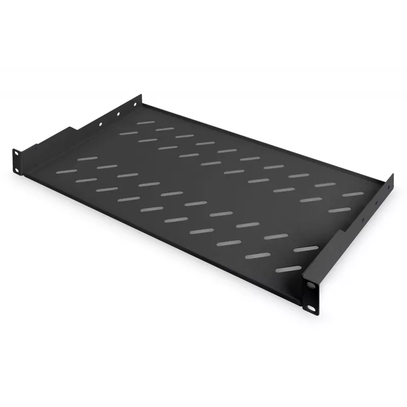 Prateleira Digitus DN-19 TRAY-1-SW para instalação fixa em armários de 19