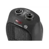 Adler AD 7702 Aquecedor elétrico ventilador para interior aço inoxidável 1500 W