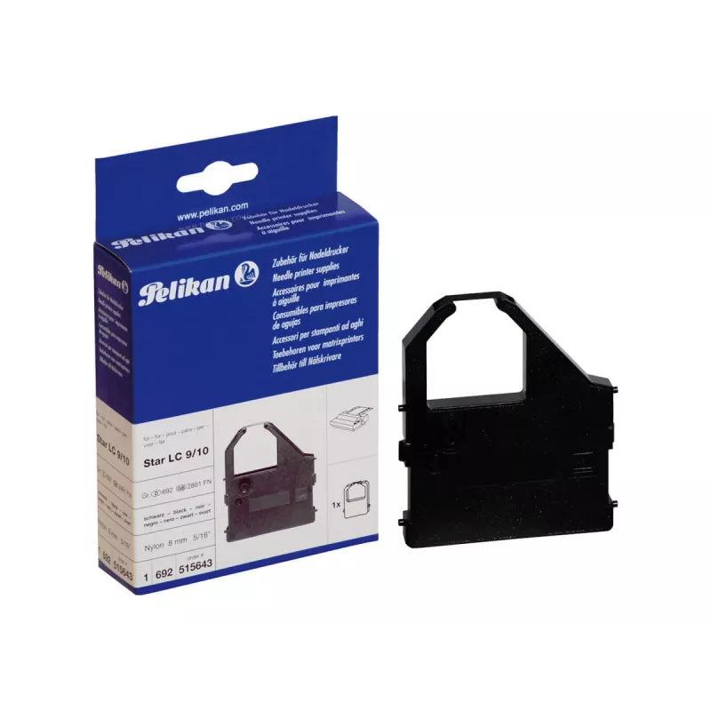 Pelikan Preto - fita - para Star LC 10, 100+, 10CL, 10II, 20