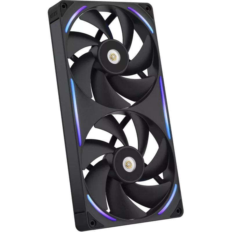 Ventoinha para caixa de computador NZXT F280X 140 mm preta, 1 unid., 280 × 140 × 30 mm