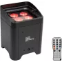 Projetor EUROLITE AKKU UP-4 Entry QCL 41700575 a bateria RGBW