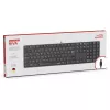Teclado SPEEDLINK SL-640010-BK USB Alemão Preto Tamanho completo 110 teclas