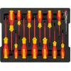 Conjunto de chaves de fendas VDE Bosch Professional, misto, 14 peças (1600A02NF9)