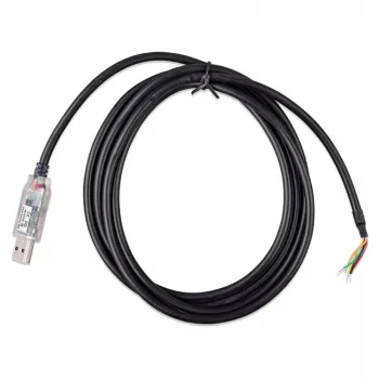 Cabo de interface USB Victron Energy ASS030572018 1,8 m RS485 para comunicação de dados