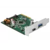 DeLOCK 90299 Placa PCIe x4, 1x USB Type-C + 1x USB Type-A, USB 3.2 Gen 2 (10 Gbps)