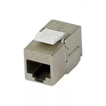 Módulo Keystone Synergy 21 conector fêmea TP RJ45 CAT6A 500MHz curto com fixação de cabo - cabo - digital/dados