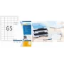 Etiqueta perfurada HERMA 10781 9,7x4,23 cm 12 etiquetas por folha