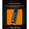 Tapete de rato gaming GLORIOUS Fnatic FOCUS3 MAX XL – tamanho XL estendido, superfície de tecido, bordo costurado