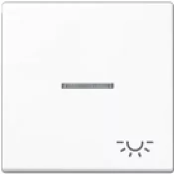 Jung A 590 KO5 L WW Interruptor de luz branco duroplástico (A590KO5LWW)