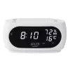 Adler AD 1186W despertador digital preto, branco