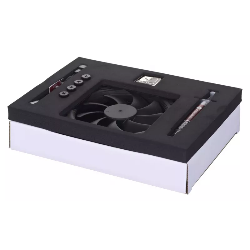 Dissipador de CPU Noctua NH-L9I-17XX chromax.Preto — dissipador low-profile LGA1700, ventoinha de 92 mm, 37 mm de altura