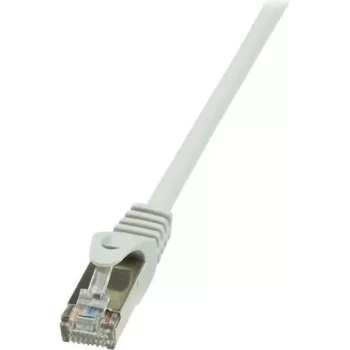 Cabo de rede LogiLink CP2012S RJ-45 Cat6 0,25 m cinzento