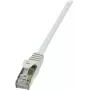 Cabo de rede LogiLink CP2012S RJ-45 Cat6 0,25 m cinzento