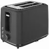 Torradeira elétrica AENO ATS0001G — 2 ranhuras, 220–240 V 50–60 Hz, 920–1080 W, 3 modos, 7 níveis de tostagem, cinzento