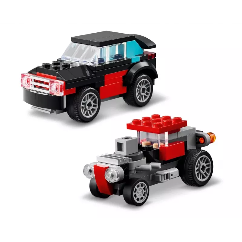 LEGO Creator 3-in-1 31146 Camião de Plataforma com Helicóptero