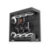 Caixa de PC HAVN HS 420 VGPU, Midi-Tower, E-ATX, vidro temperado, cabo riser PCIe-5.0 - preto
