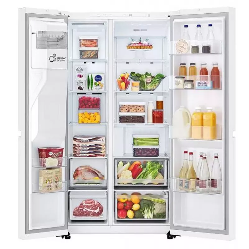 Frigorífico side-by-side LG GSLC40SWPE de instalação livre 638 L branco
