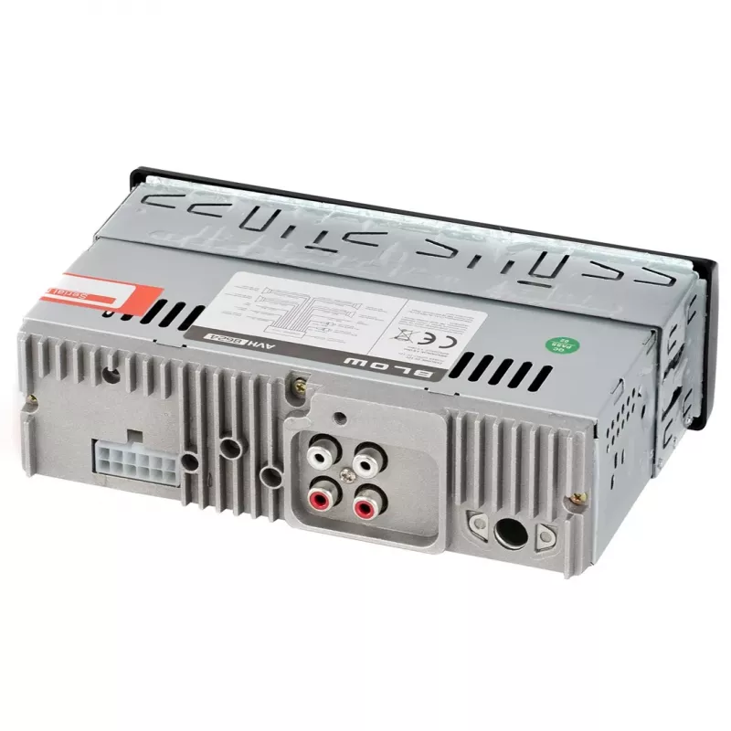 BLOW AVH-8624 auto-rádio, 1 DIN, FM RDS, Bluetooth, USB, SD/MMC, AUX, MP3, ecrã LCD, telecomando, preto