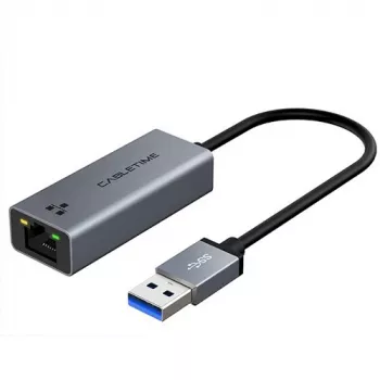 Adaptador USB 3.0 para Gigabit Ethernet extra digital CA913367 1000 Mbit/s, cabo de 0,15 m