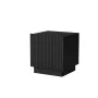 Cama Meble LIVERTI mesa de cabeceira, conjunto de 2 un., 45x42x47 cm, preto