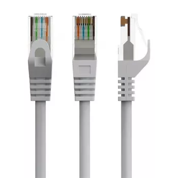 Cabo de rede Cat.6 cobre UTP 2m cinzento