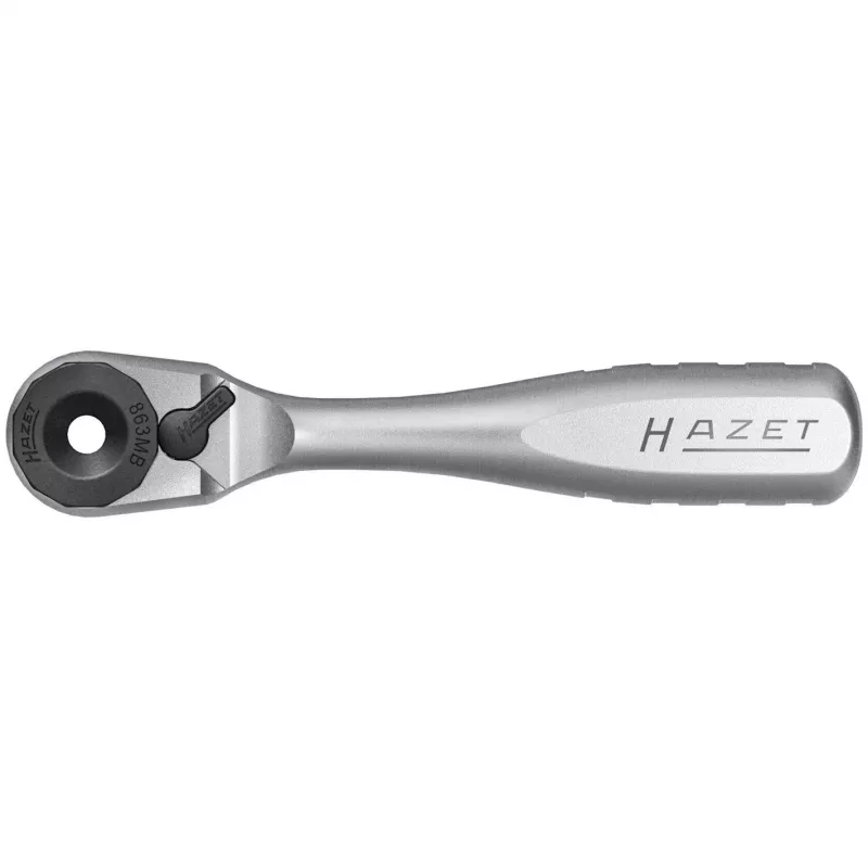 Chave de roquete 1/4 polegadas Hazet 863MB, encaixe quadrado 6,3 mm, comprimento 90 mm