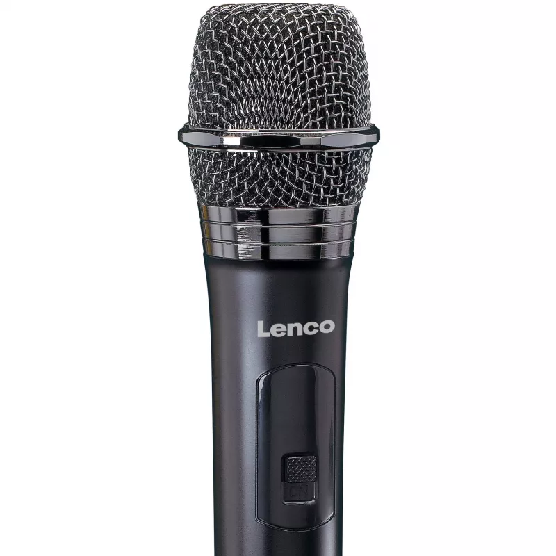 Microfone de palco Lenco MCW-011BK