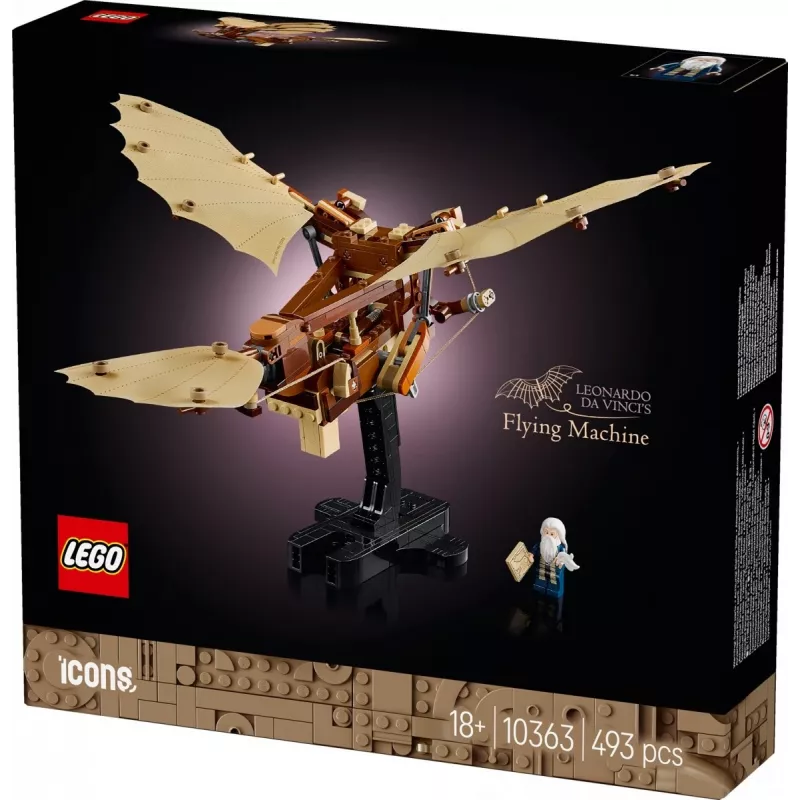 LEGO ICONS 10363 Máquina voadora de Leonardo da Vinci