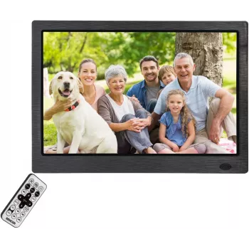 Moldura digital SENCOR SDF 1371 BK — moldura preta de 13,3 polegadas