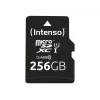 Cartão de memória flash Intenso 256GB UHS-I MicroSD