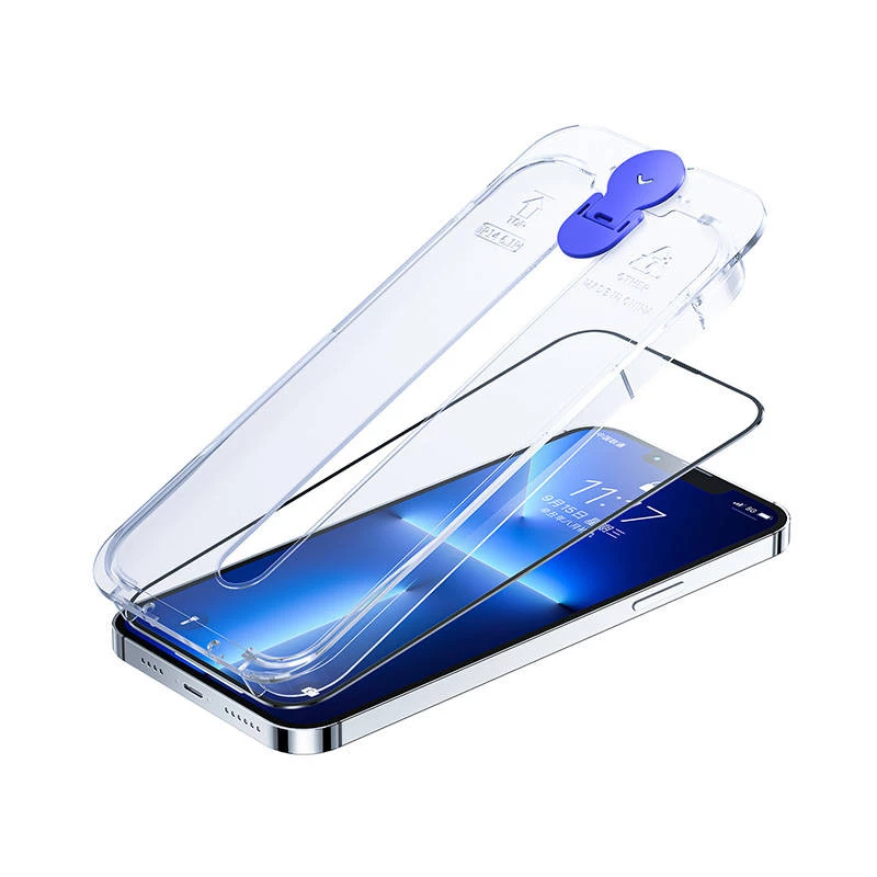 Protetor de ecrã em vidro temperado ecrã completo Joyroom JR-H11 para Apple iPhone 14 Plus 6,7 polegadas