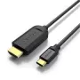 Cabo HDMI para USB-C Vention CGUBF 1 m – HDMI (macho) para USB-C (macho) vídeo/dados