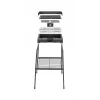 Grelhador elétrico Severin PG 8568 2200 W preto superfície de cozedura retangular