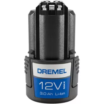 Bateria de iões de lítio recarregável Dremel 261512V3JA 3 Ah 12 V para ferramentas sem fios
