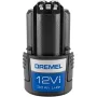 Bateria de iões de lítio recarregável Dremel 261512V3JA 3 Ah 12 V para ferramentas sem fios