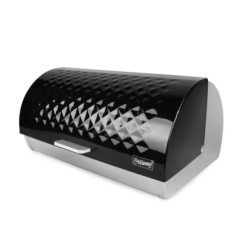 Maestro MR-1676-BLACK caixa de pão, preta