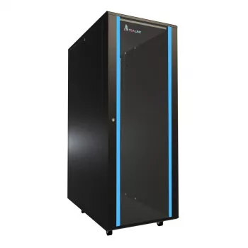 Extralink armário rack 32U 600x1000 preto de chão