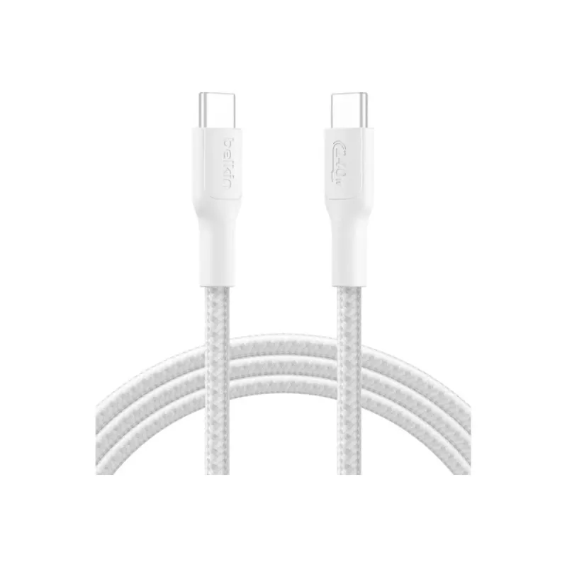Cabo USB Belkin BoostCharge Pro 2m USB C branco