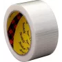 3M Scotch 587749 fita adesiva de filamentos, transparente, 50 mm x 50 m