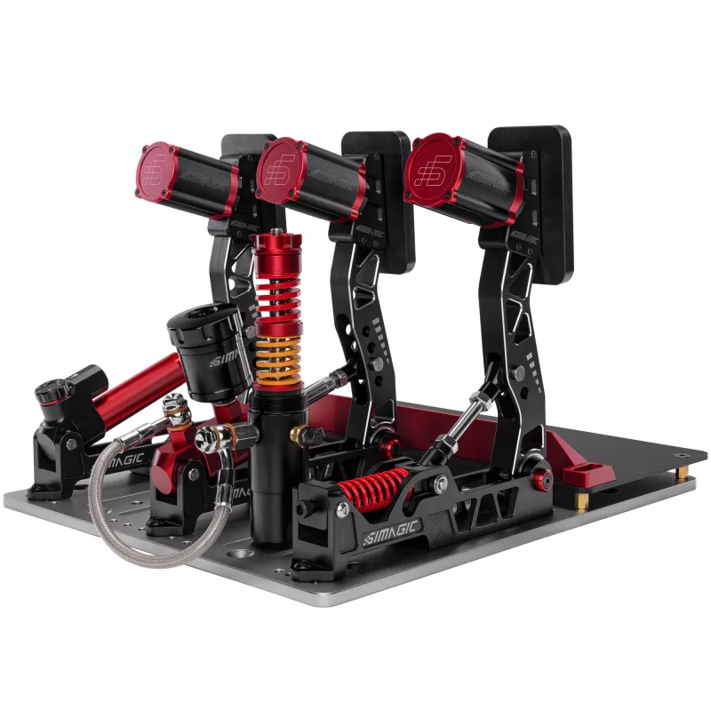 Pedais hápticos Simagic P-HPR compatíveis com Reactor P1000 P1000i P2000 S433
