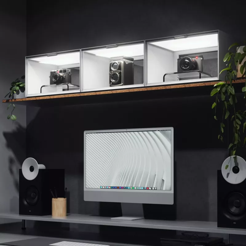 Painel de LED inteligente Nanoleaf X Fantaqi EXPO SQFX01K02-4WT — conjunto de painéis de iluminação decorativos modulares